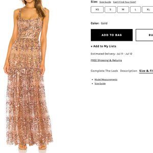 Bronx and Banco Sequin Gown